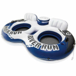 Плавательный круг для двоих 243x157 см "River Runs" с подстаканником и холодильником (Intex 58837)