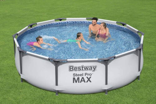 Каркасный бассейн Bestway 305х76 см + фильтр-насос 1249 л/ч (56408 BW)