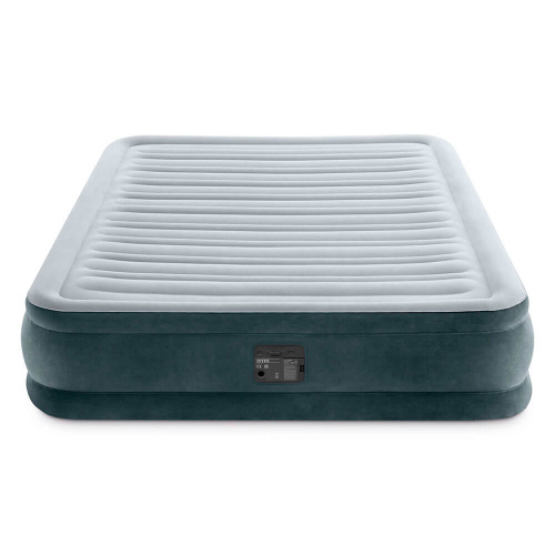 Надувная кровать Dura-Beam Plus Series 137х191х33 см, встроенный насос 220V (Intex 67768)