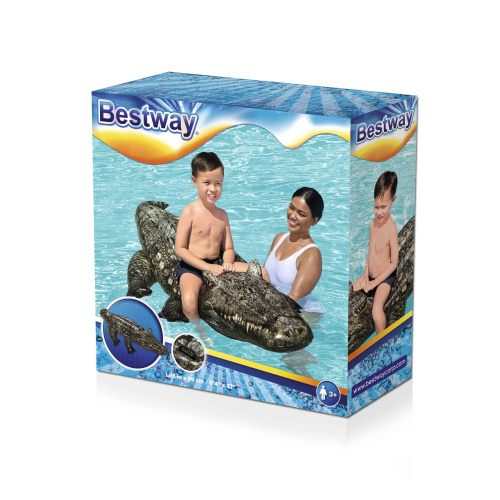 Надувная игрушка-наездник 193х94 см "Рептилия", от 3 лет (Bestway 41478 BW)