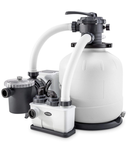Хлоргенератор (система морской воды) QX2600 Intex с песочным фильтр-насосом 10000 л/ч (26680)