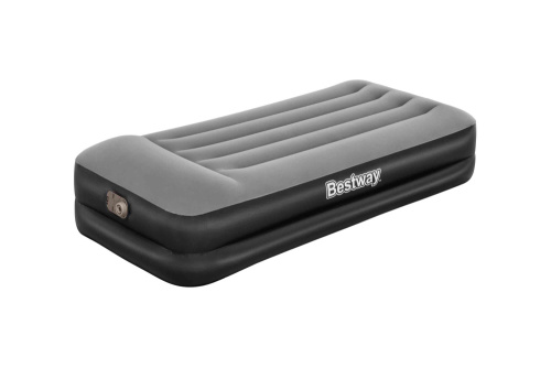 Надувная кровать Tritech 97х191х46 см с подголовником, встроенный насос 220V (Bestway 67401 BW)