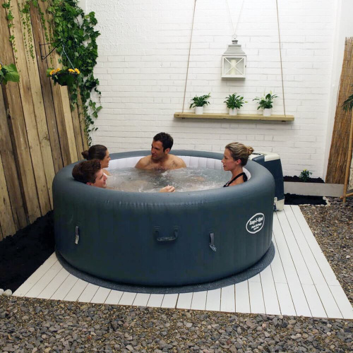 СПА-бассейн Bestway Lay-Z-Spa Palm Springs HydroJet 196х71 см, на 4-6 человек (54144 BW)