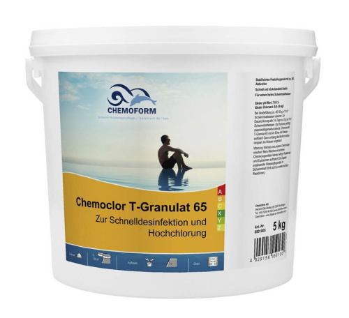 Кемохлор Т-65 гранулированный 5 кг, Chemoform (0501005)