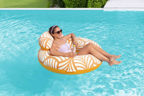 Надувной круг 118х117 см "Comfort Plush Deluxe" (Bestway 43643 BW)