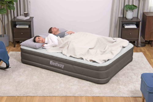 Надувная кровать Fortech 203х152х36 см, встроенный насос 220V (Bestway 69133 BW)
