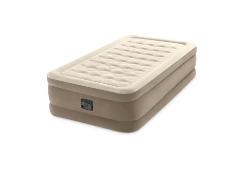 Надувная кровать Dura-Beam Deluxe Series 99х191х46 см, встроенный насос 220V (Intex 64426)