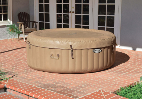 СПА-бассейн Intex Bubble Massage 145/196х71 см с круговым пузырьковым массажем (28426)
