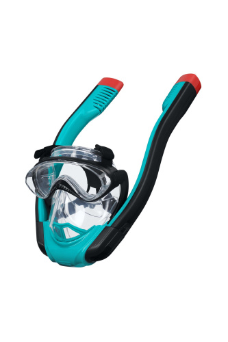 Маска полнолицевая для снорклинга SeaClear Flowtech L/XL, от 14 лет (Bestway 24058 BW)