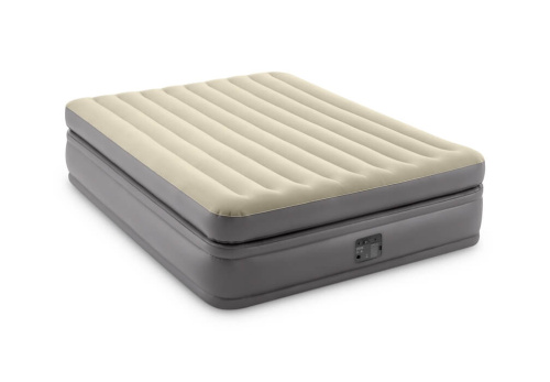 Надувная кровать Dura-Beam Plus Series 152х203х51 см, встроенный насос 220V (Intex 64164)
