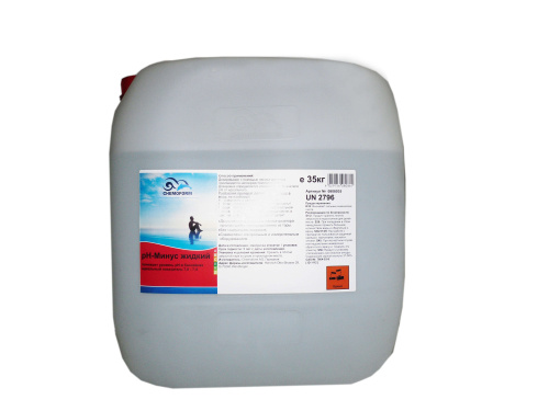рН-минус жидкий для понижения уровня рН воды, 35 кг, Chemoform (0808035)