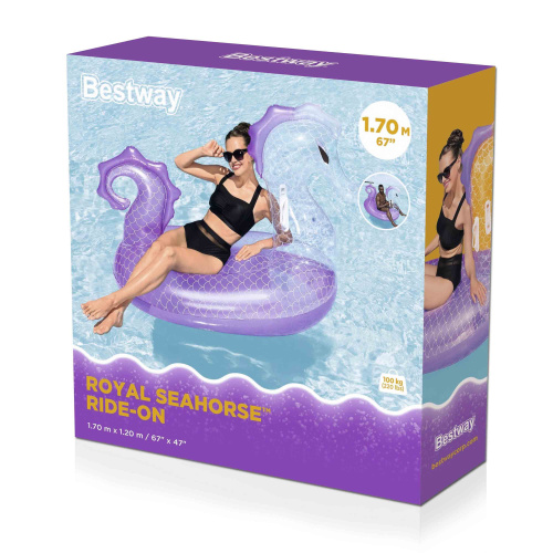 Надувная игрушка-наездник 170x120 см "Морской конёк" (Bestway 41505 BW)