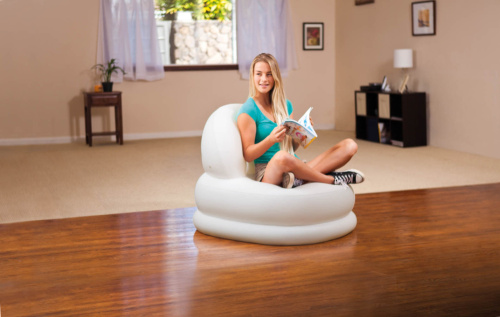 Кресло надувное Mode Chair 84х99х76 см, 3 цвета (Intex 68592)