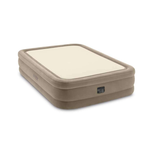 Надувная кровать Dura-Beam ThermaLux 152х203х51 см, встроенный насос 220V (Intex 64478)