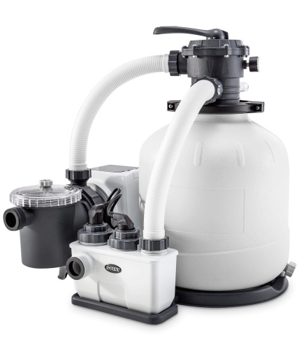 Хлоргенератор (система морской воды) QX2100 Intex с песочным фильтр-насосом 7900 л/ч (26676)
