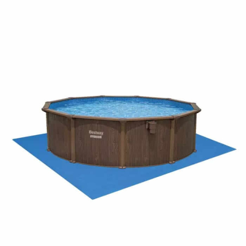 Стальной бассейн Bestway Hydrium Pool Set 549х130 см + песочный ф/насос 5678 л/ч, лестница, тент, подстилка (561CS BW)