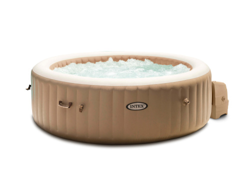СПА-бассейн Intex Bubble Massage 165/216х71 см с круговым пузырьковым массажем (28428)
