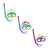 Набор для плавания "Lil Animal Snorkel", от 3 лет (Bestway 24059 BW)
