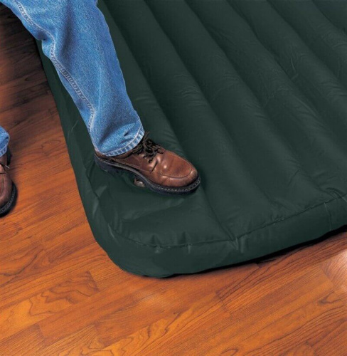 Надувной матрас Downy Bed 137х191х22 см, со встроенным ножным насосом (Intex 66928)