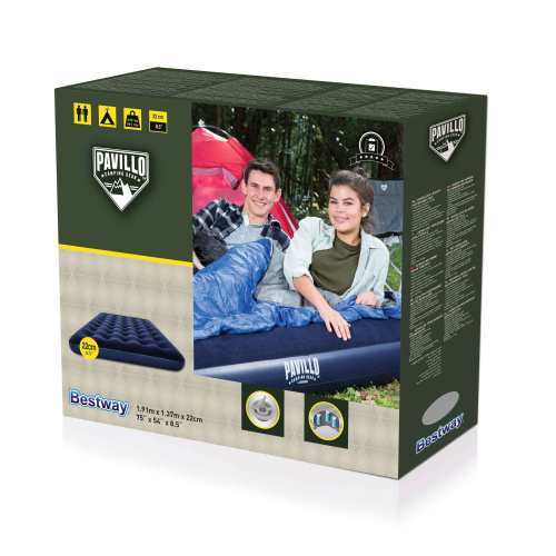 Надувной матрас 137х191х22 см (Bestway 67002 BW)
