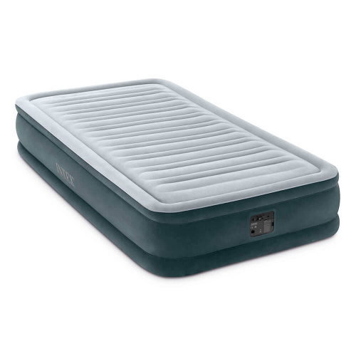 Надувная кровать Dura-Beam Plus Series 99х191х33 см, встроенный насос 220V (Intex 67766)
